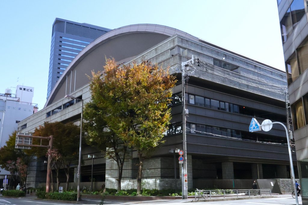 Grand Sumo Tournament venue in Osaka