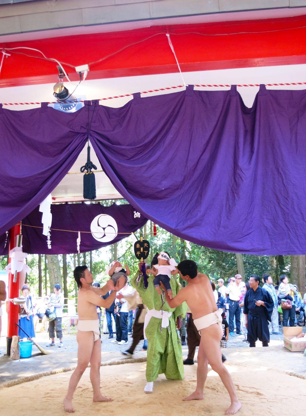 Ancient sumo ritual origins