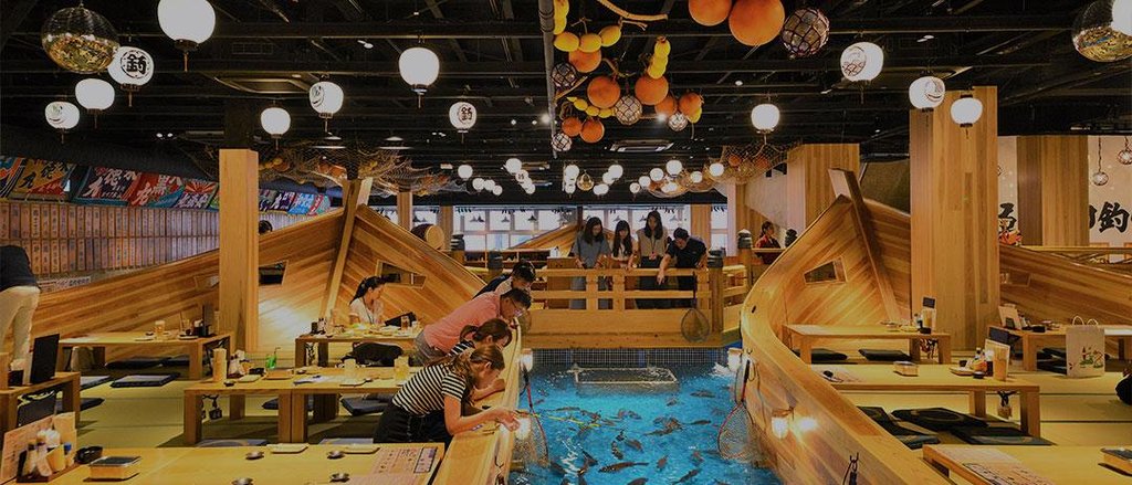 Fishing for your dinner at Tsurikichi