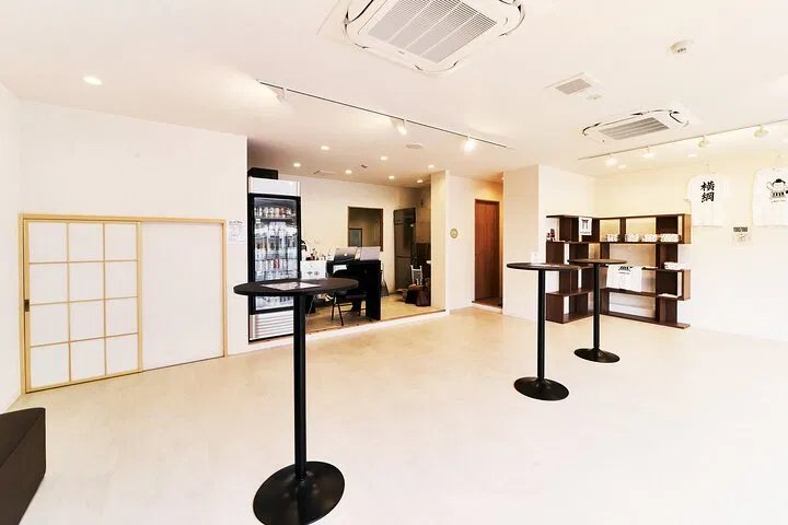 Sumo wrestling performance at Sumo Studio Osaka