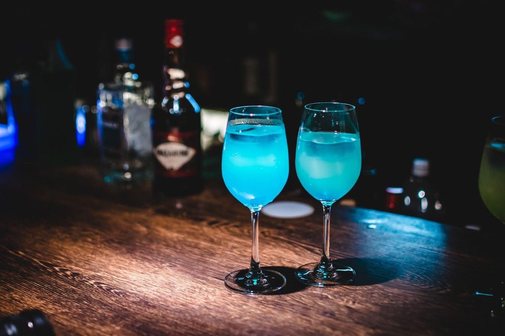 Osaka entertainment district overview