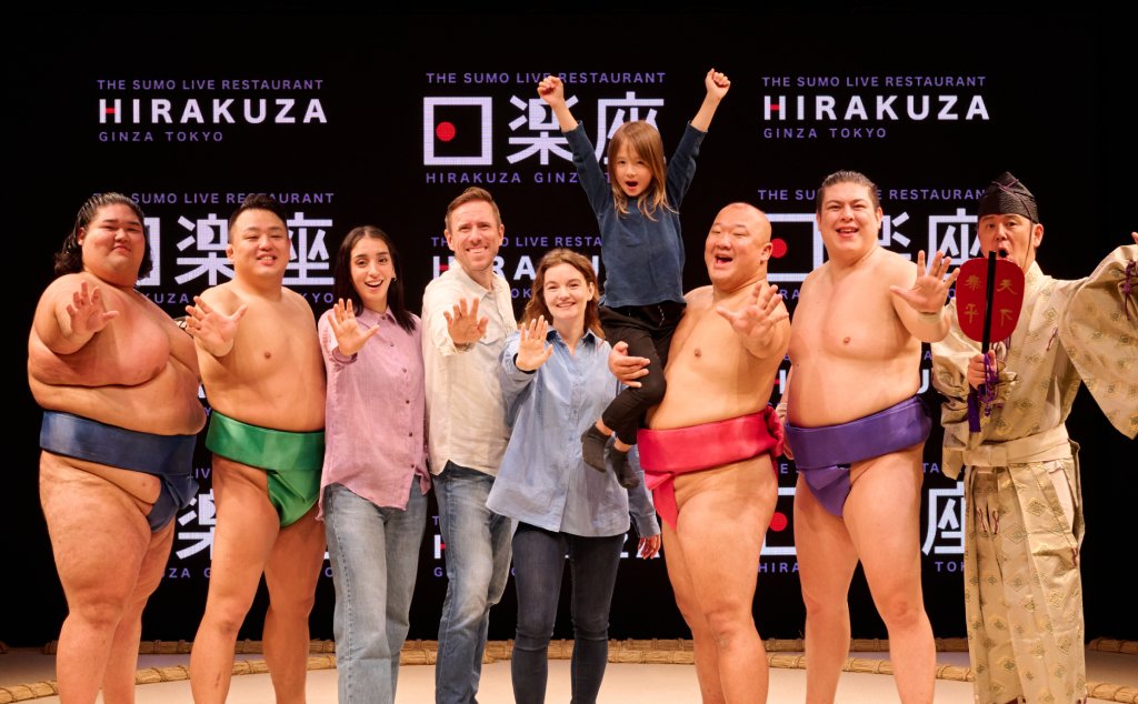 Photography at sumo event in Tokyo