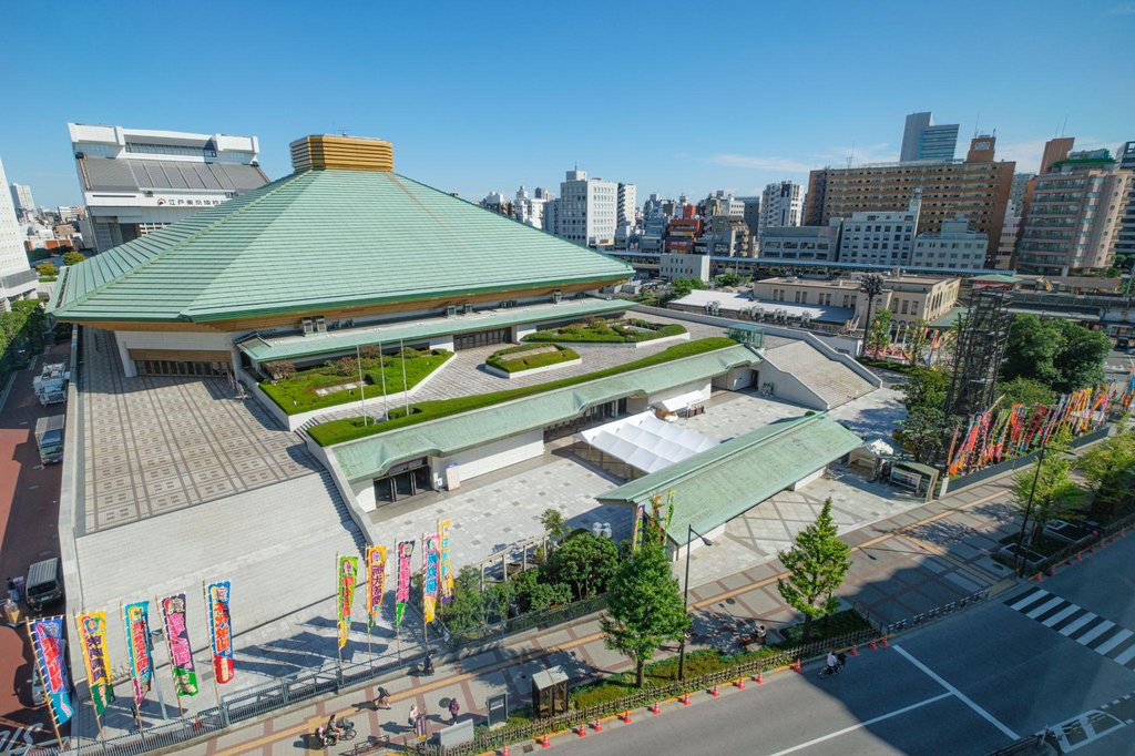 Ryogoku Kokugikan sumo arena in Tokyo