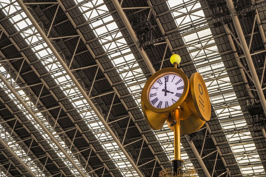 Dotonbori nightscape after returning from day trip