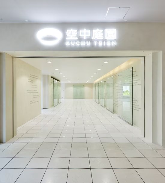 Umeda Sky Building observation deck view