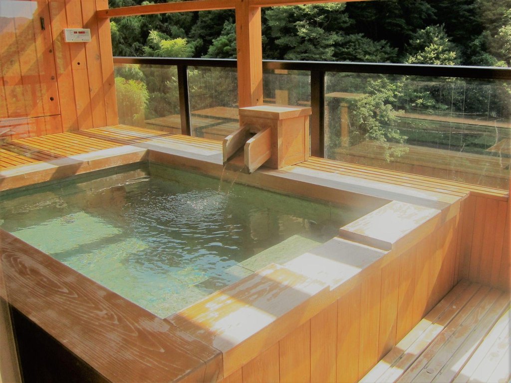 Relaxing hot spring spa in Osaka