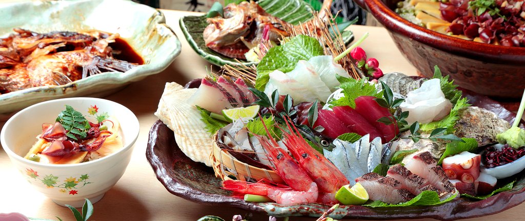 Sake bottles at Jizakeya Nakanaka izakaya