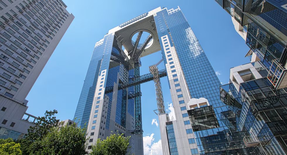Umeda Sky Building at night
