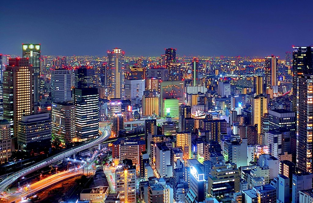 Dining options in Umeda district