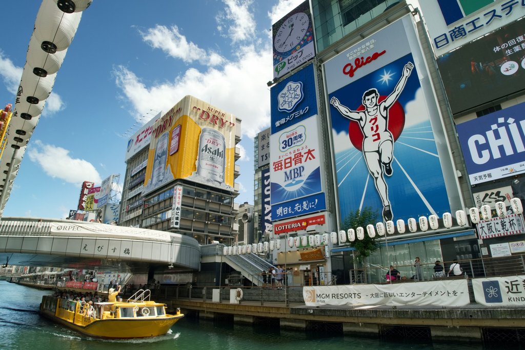 South zone attractions for day 2 of Osaka itinerary