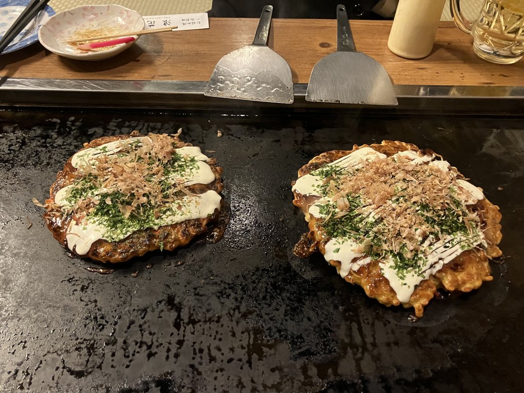 Osaka classics lunch in Tennoji
