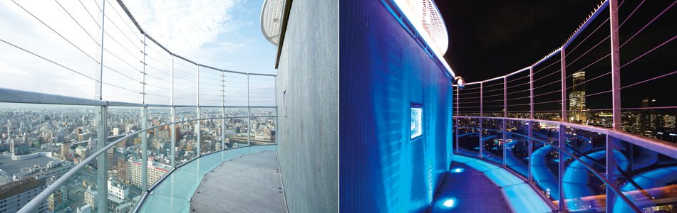 Tsutenkaku observation deck interior