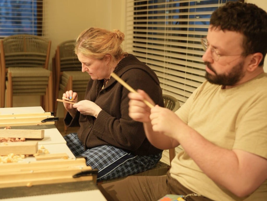 Chopstick making Osaka workshop with wood selection