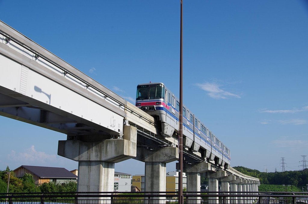 Suburban Osaka park with open space for kids