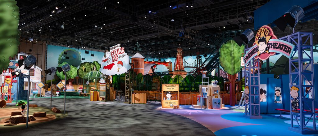 Universal Studios Japan Snoopy attraction for kids