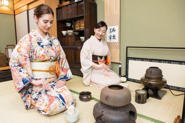 Ryurei-style tea ceremony with chair seating