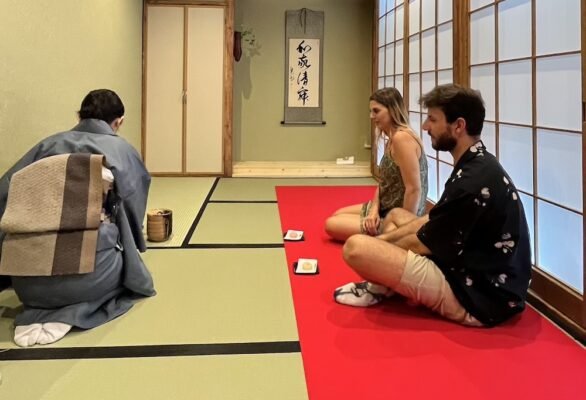 Tea Ceremony The Osaka venue in Dotonbori