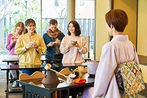 Sakai Plaza of Rikyu and Akiko authentic tearoom
