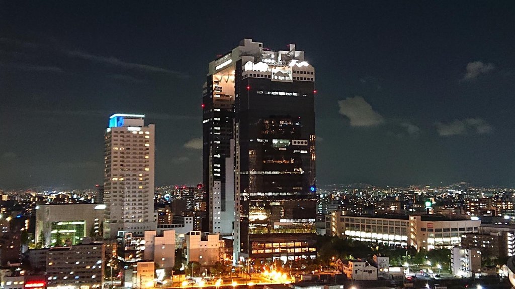Umeda Sky Building Floating Garden night view