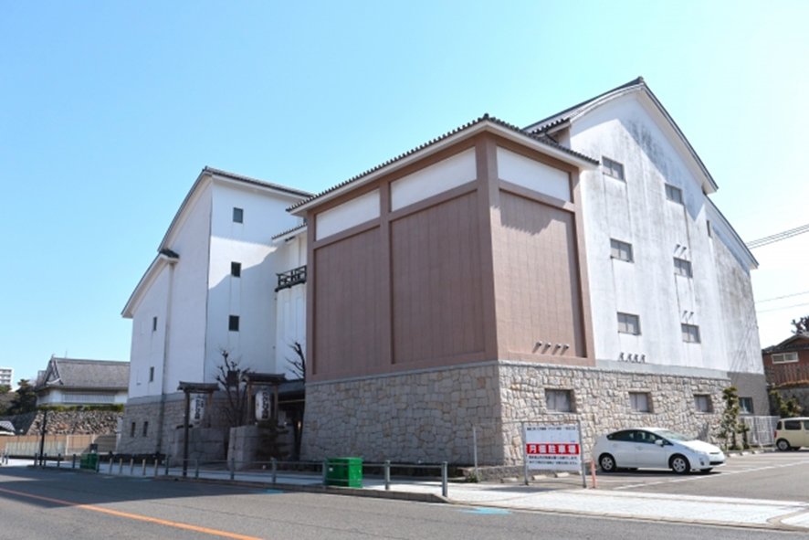 Kishiwada Danjiri festival float display at museum