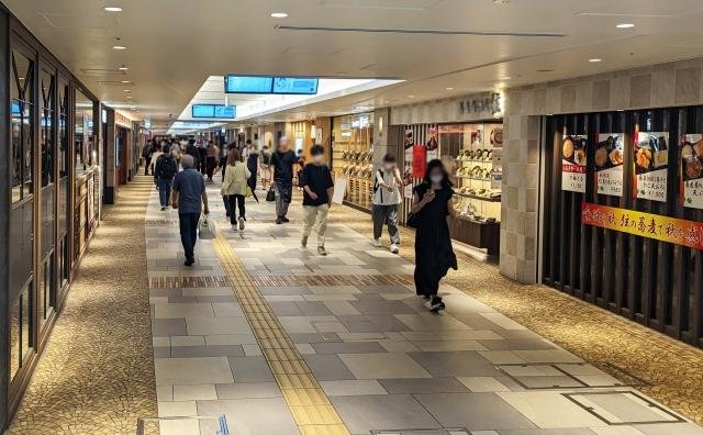 Whity Umeda underground shopping arcade