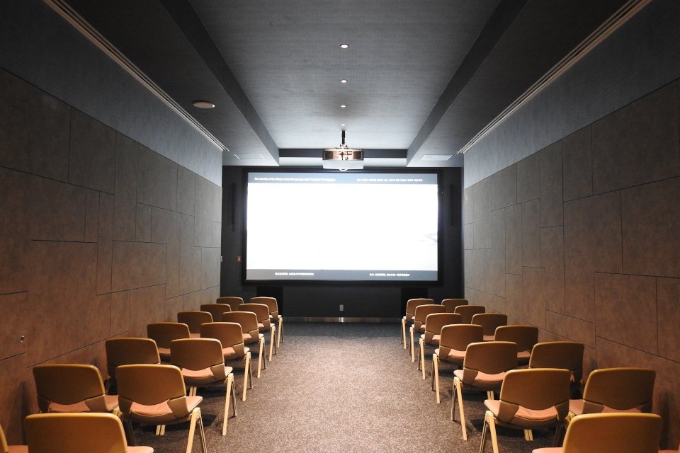 First floor theater room inside Osaka Castle