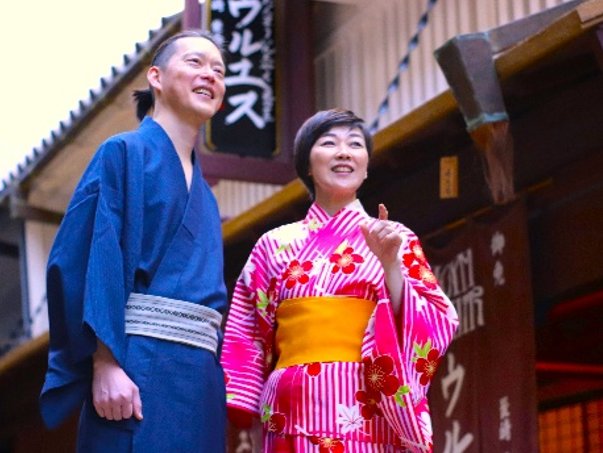 Edo-period street scene at Osaka Museum of Housing and Living