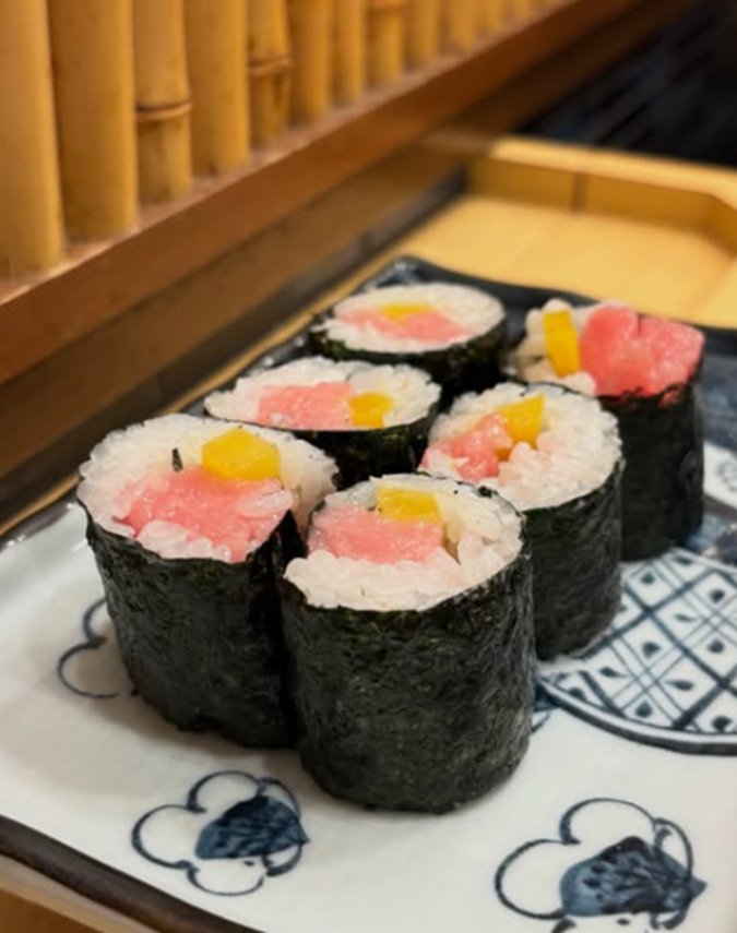Generous sushi servings at Harukoma restaurant