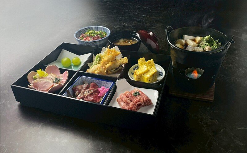 Sapporo Sumo Club gozen meal options